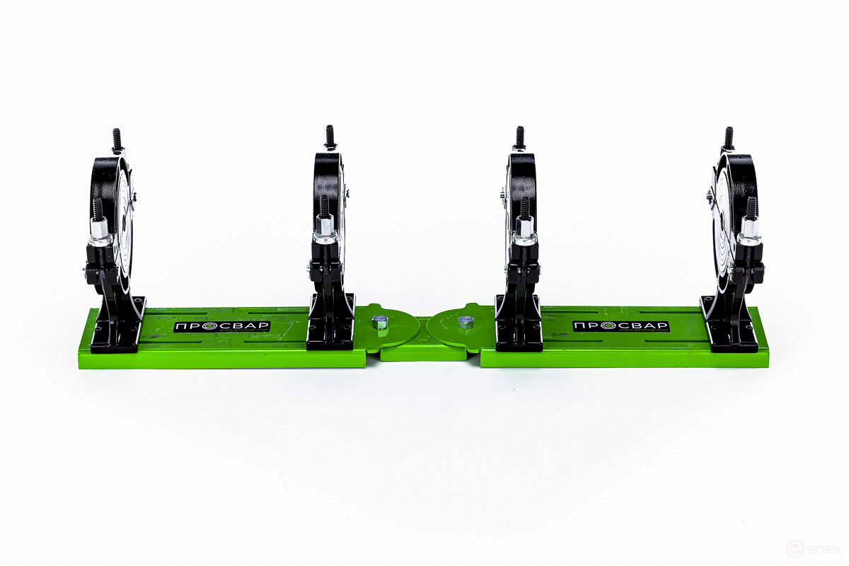 4-clamp positioner for electric coupling welding of pipes CLEARANCE (40-160 mm)