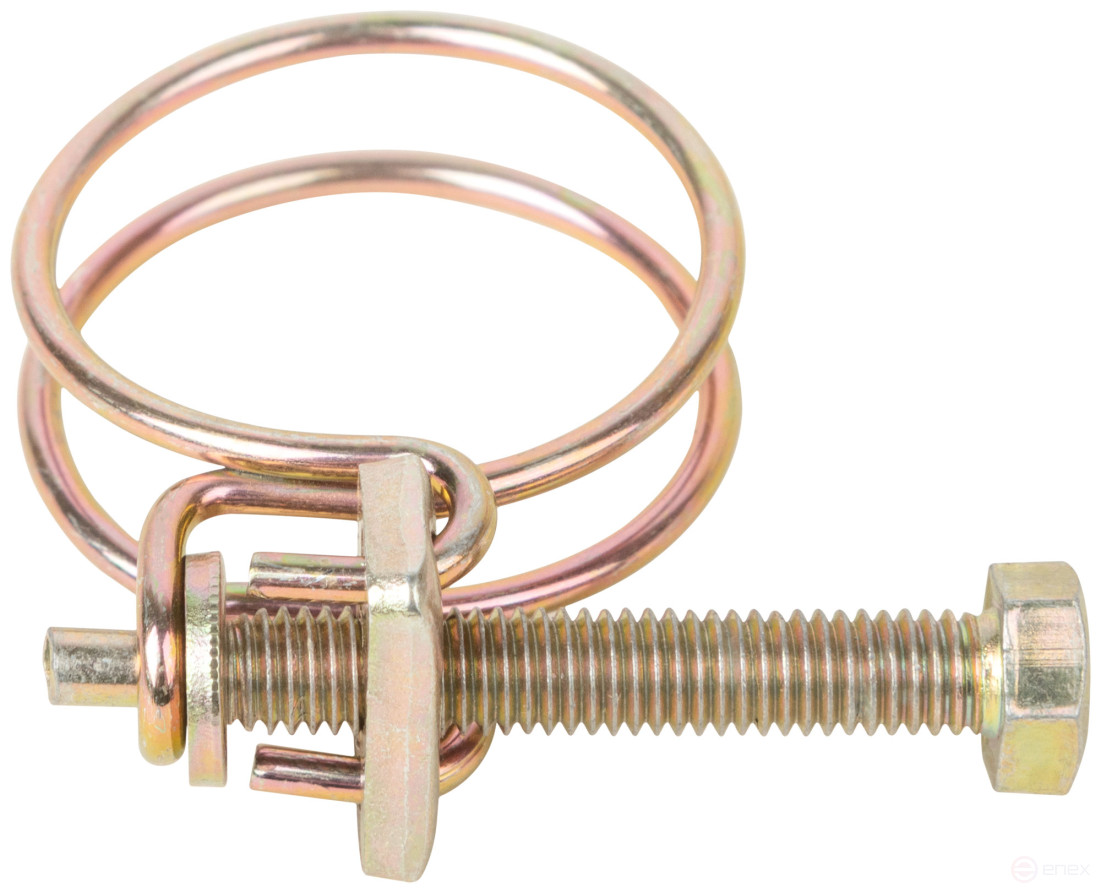 Хомут обжимной проволочный, инструм.сталь 20-24 мм