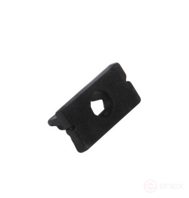 Plug for SIRIUS-1407S aluminum profile, black, AKS