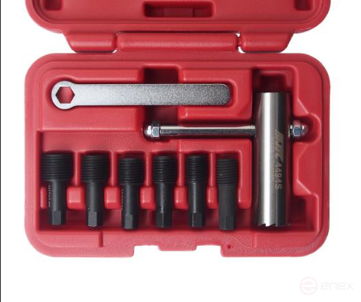 A set of tools for restoring JTC oil spillage holes