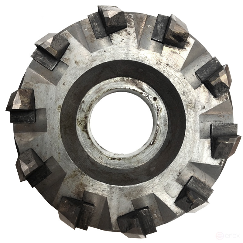 160 end mill with insert knives 0003 T5K10 60gr. (2214-0005) dpos=50 Z=10 "Russian Tool" (RI)