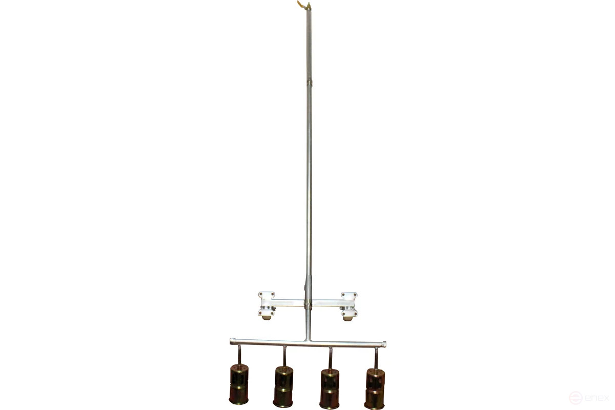 Газовоздушная горелка Brima ГВ-4РВТ-850 с тележкой