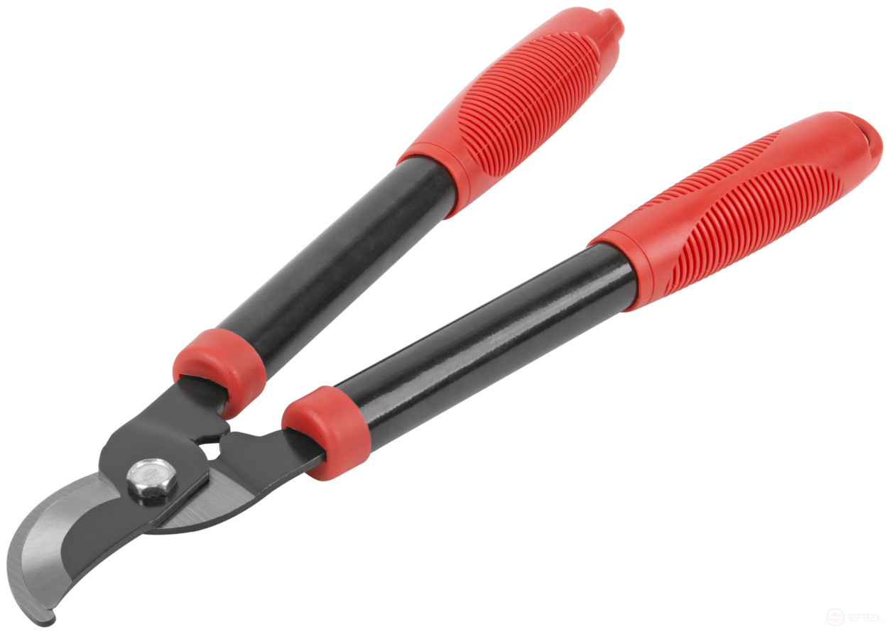 Mini knot cutter, blades 60 mm, metal handles with PVC linings 390 mm