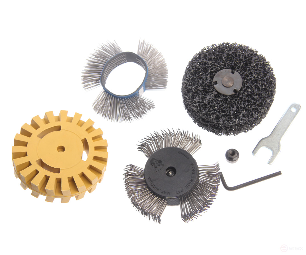 Pneumatic angle grinder 3600rpm, 90PSI with a set of JTC discs