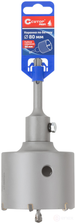 SDS Plus concrete crown, 80 mm, Cutop Profi