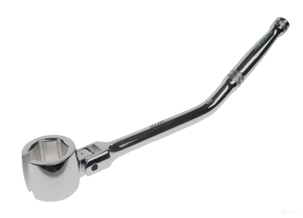 Key for oxygen sensor lambda probe with movable head JTC