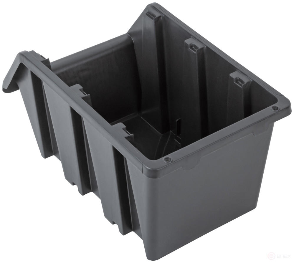 Набор Лотков для крепежа (12 шт. лотков 225х125х125 мм + 6 шт. планок), черные