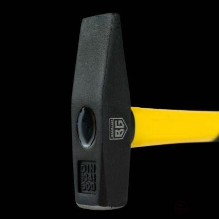 Молоток слесарный кованый, фиберглассовая рукоятка, 500 г. 327 мм BERGER BG1514