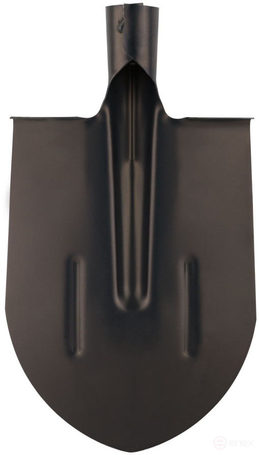 Bayonet shovel without handle, lightweight, with stiffeners 195x350 mm