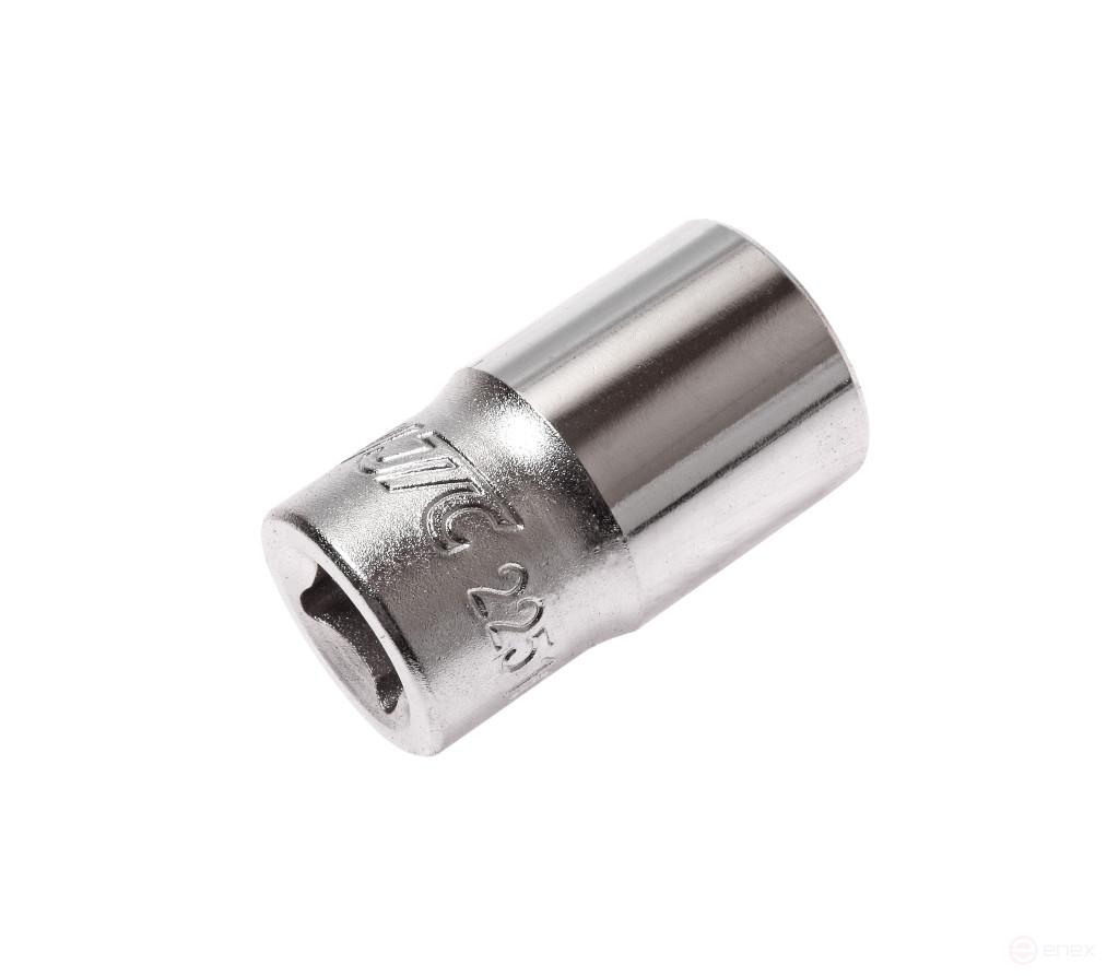 Головка торцевая 6-гранная 1/4" х 10мм, длина 25мм JTC /1/20/1000