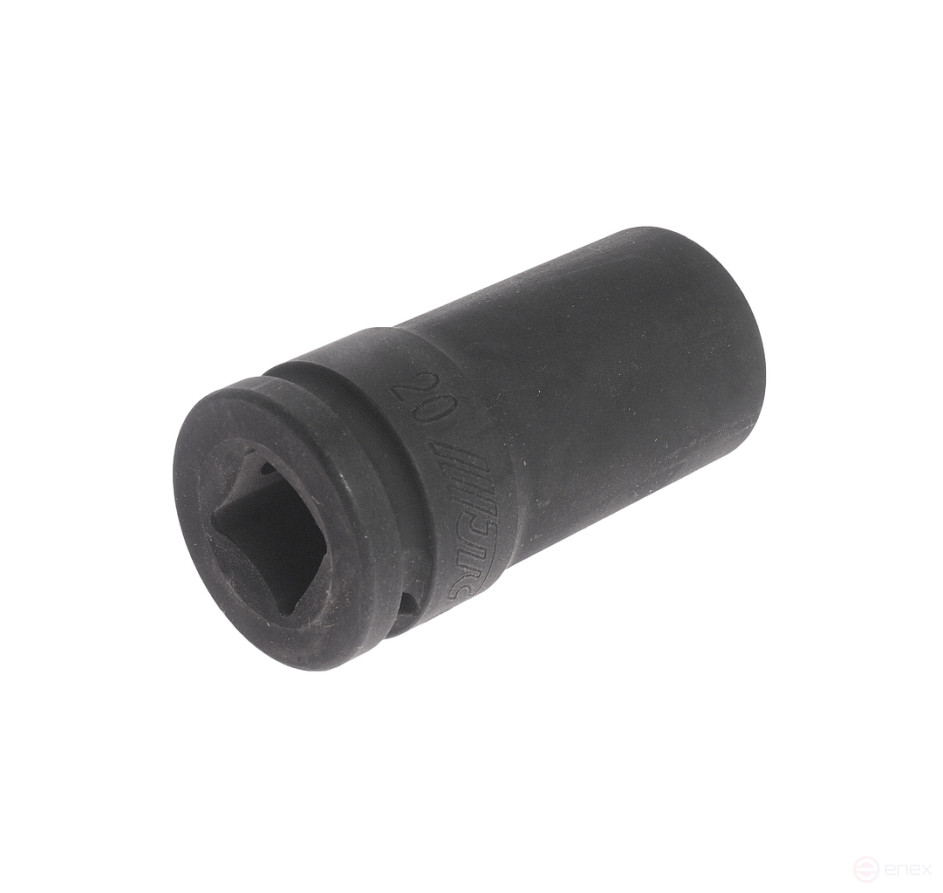 Головка торцевая 3/4" 20мм 4-х гранная (квадрат) ударная глубокая L=90мм JTC