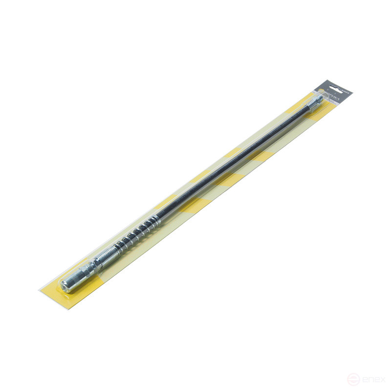 Шланг сменный для смазочных шприцев с пружиной ER-44401-18 45 см (нейлон; раб. давл.: 310 бар, макс: 690 бар.) ЭВРИКА /1/9/72