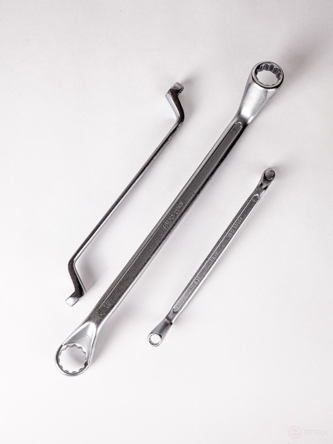 Набор ключей накидных AV Steel 9 предметов