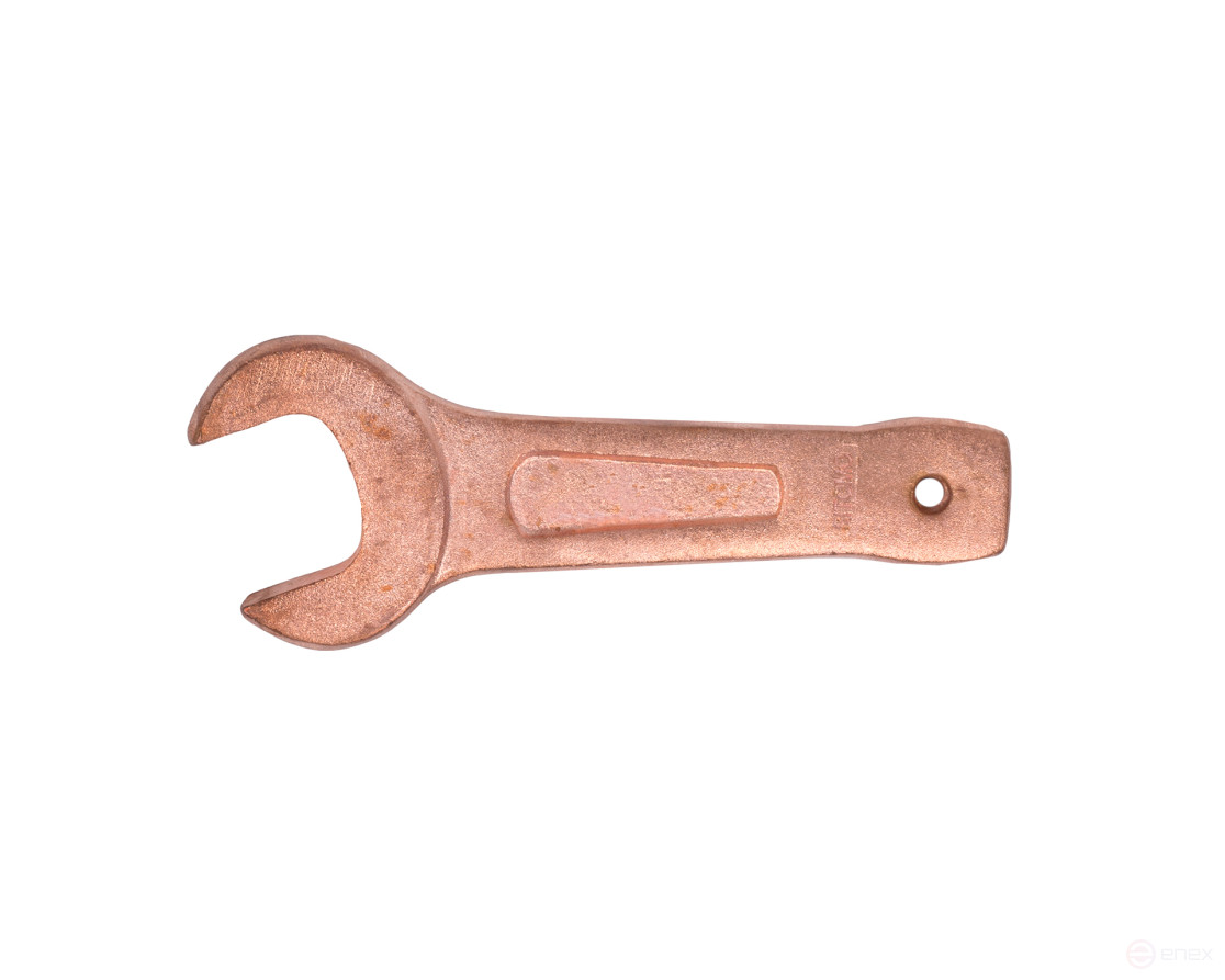 Ключ гаечный рожковый односторонний ударный 30 мм омеднение SITOMO