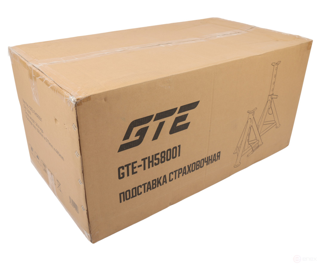 Стойка ремонтная 8т h=385-600мм 2шт GTE