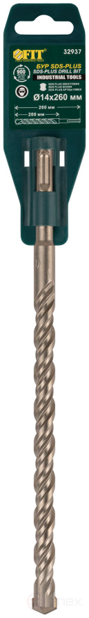 SDS PLUS concrete drill with double thread 14x260 mm