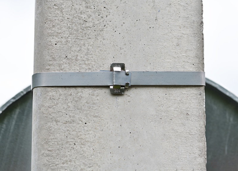 Stainless steel mounting tape. steel C201, LM-2007 MALIEN, plastic cassette, 20x0.7mm, 50 meters