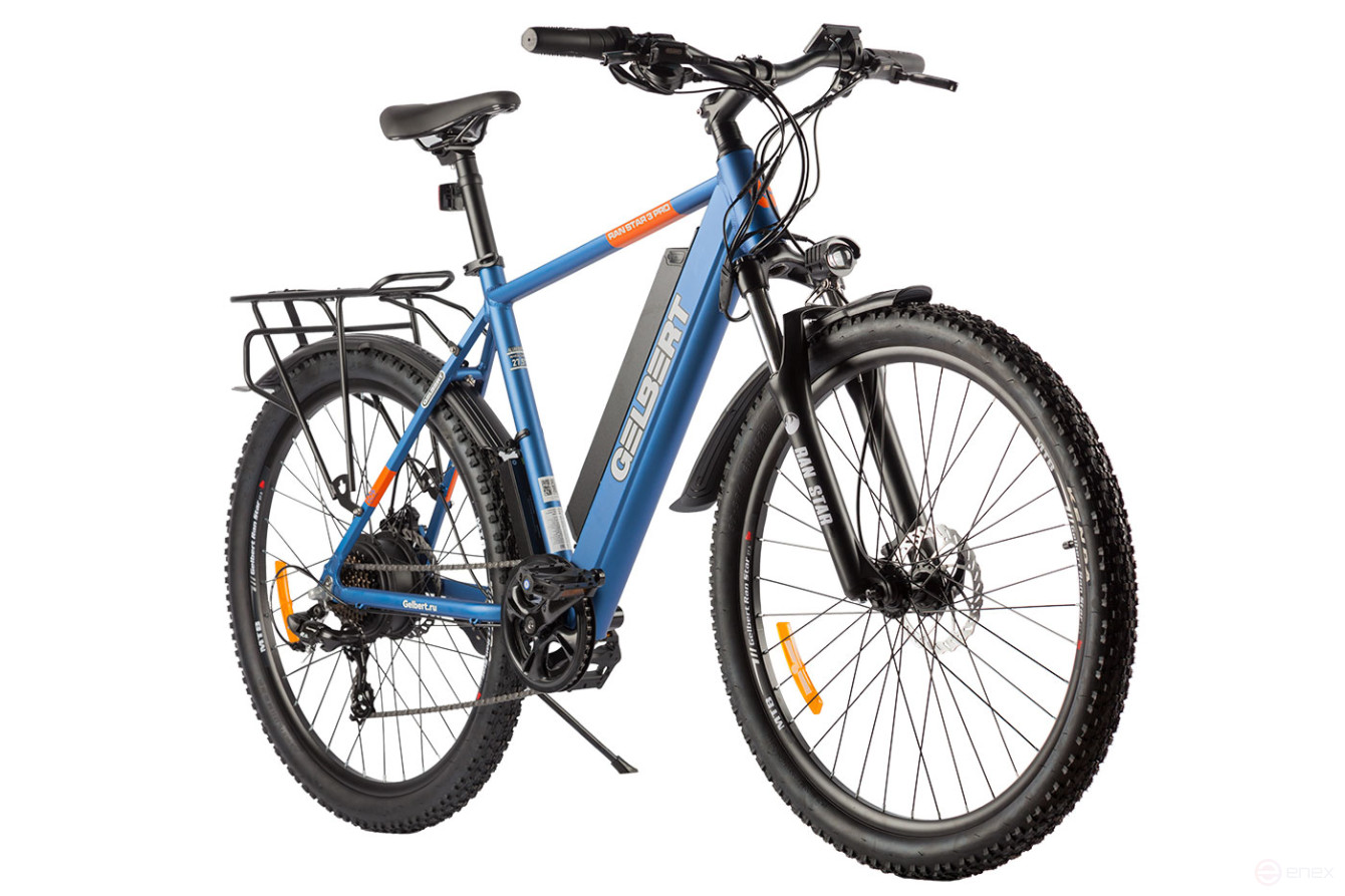 Gelbert Ran Star 3 PRO electric bike, blue