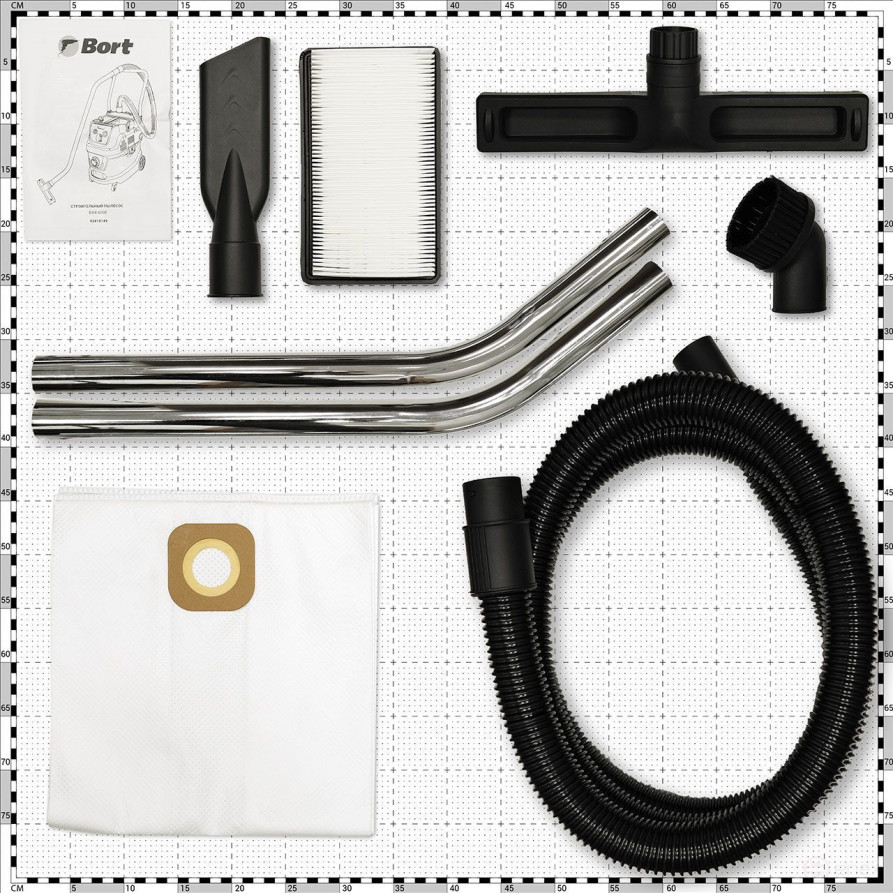 Пылесос для сухой и влажной уборки BORT BAX-600E