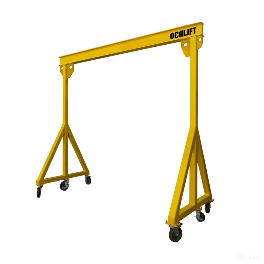 OCALIFT 3t 5x5 meter Mobile Manual Gantry Crane