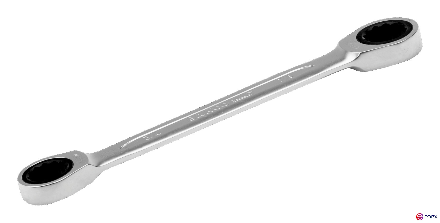 Cap wrench with ratchet, 1/2" x 9/16"