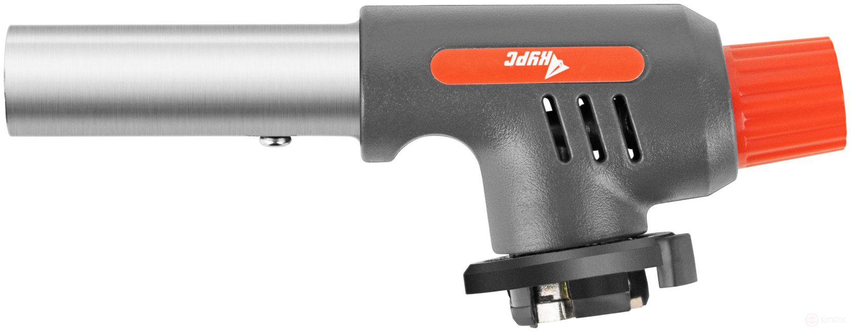 Gas burner with piezo ignition