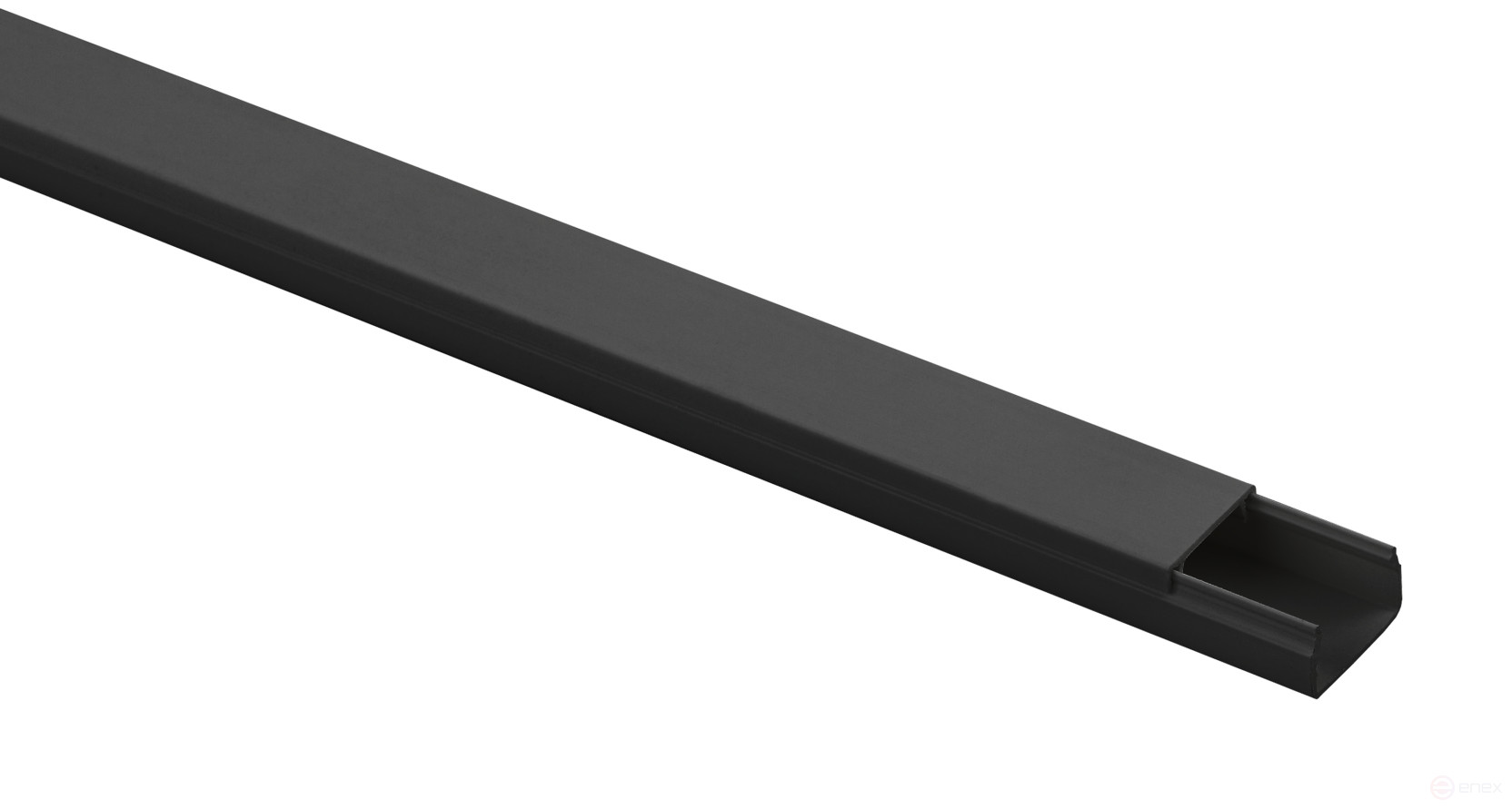 Cable channel ERA KK-B-15-10 black 15x10mm