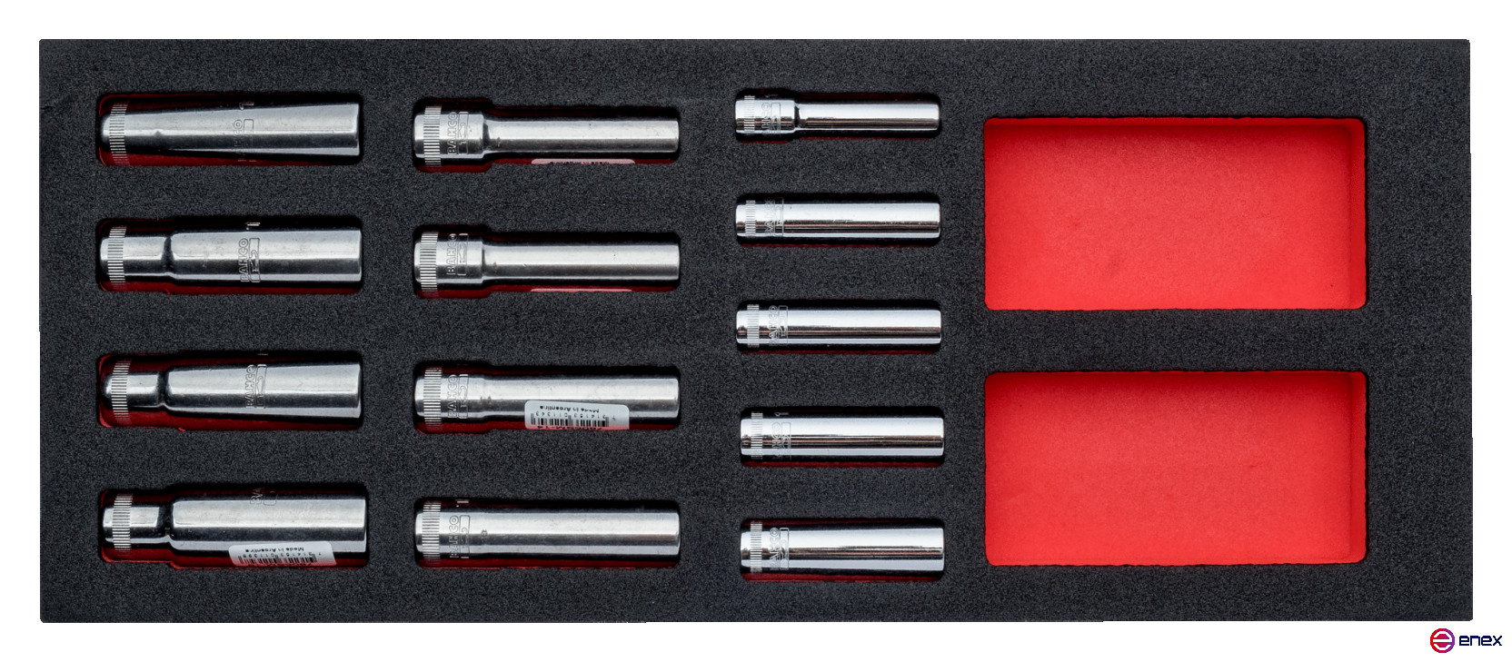 A set of end heads of modular design FF1E2501