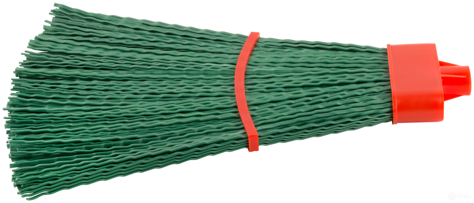 Метла пластиковая №9, веерная "Люкс" 260х380 мм