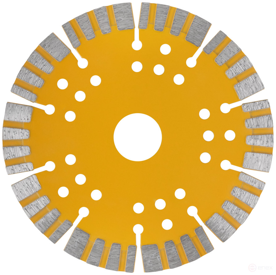 Диск отрезной алмазный "Турбо Сегмент", CUTOP profi plus, 125х2,5х13х22,2мм