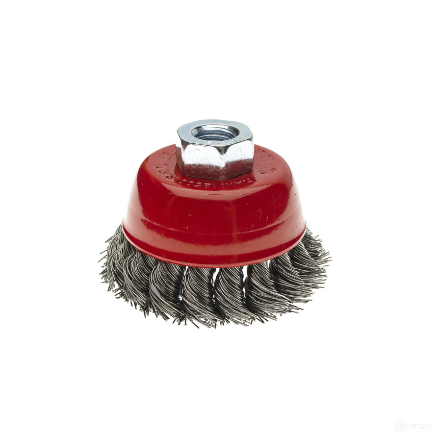 Кордщетка для УШМ, чашеобразная витая, 75мм, М14, ЧЕГЛОК (100)