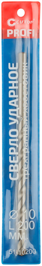 Сверло по бетону ударное Cutop Profi 10 х 200 мм