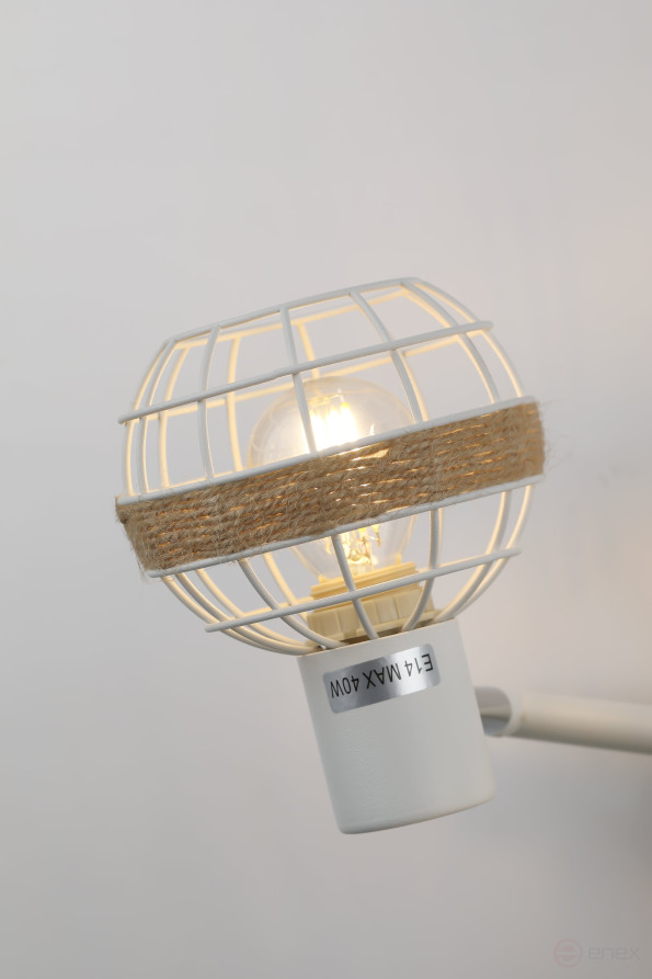 Rivoli Anselma 7034-702 spot wall and ceiling lamp 2 x E14 40 W rotary