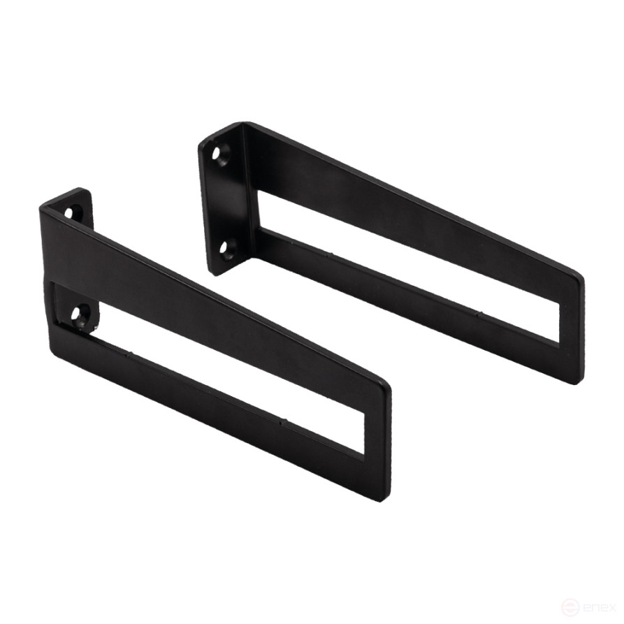 Shelf holder meth. TREND 65*178 black AKS
