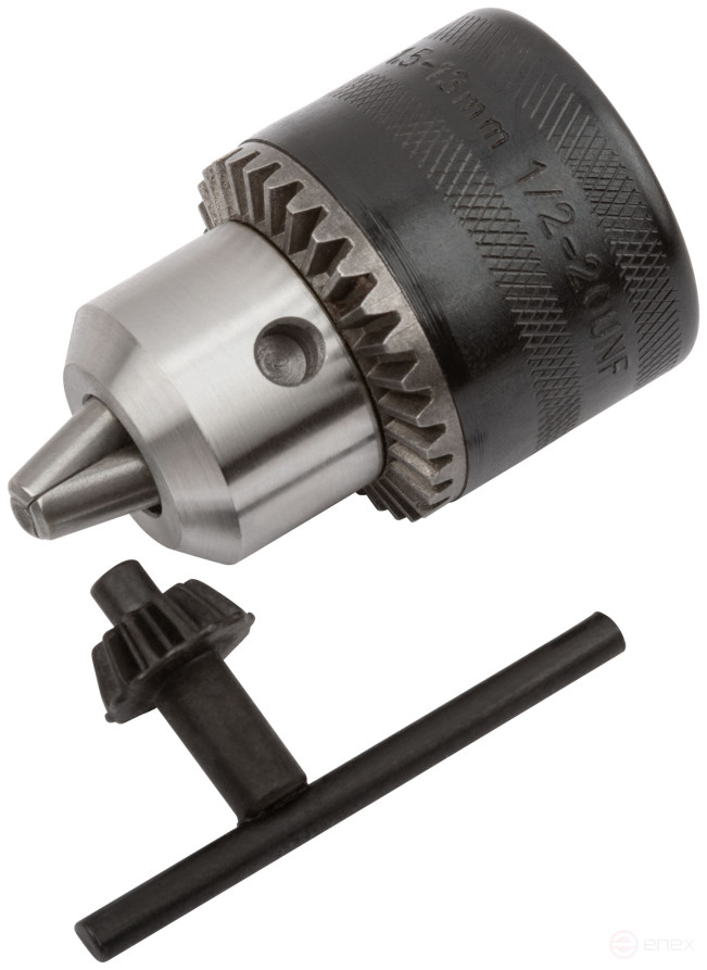 Drill chuck with 1/2" wrench (1.5-13mm)