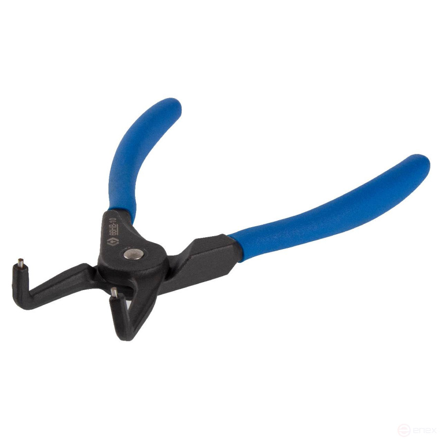 Locking ring puller 233 mm, bent, compression KING TONY 66HB-10