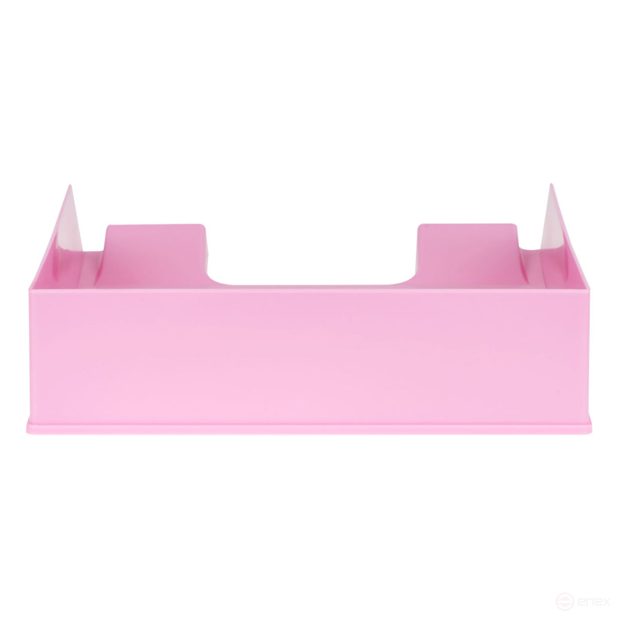 Paper tray horizontal STAMP "Favorite", pink