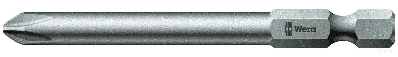 851/4 Z PH бита, вязкая твёрдость, хвостовик 1/4" E 6.3, PH 2 x 70 мм