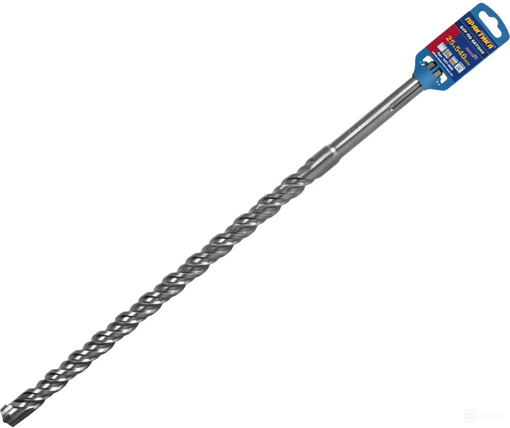 Drill bit SDS-MAX PRACTICE 25 x 400/540 mm, QUADRO, Expert series, for concrete (647-949)