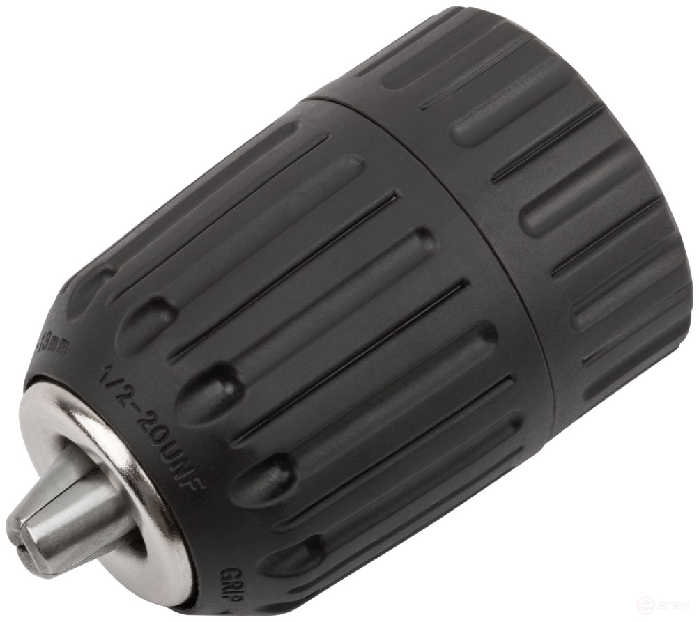 1/2" (1.5-13 mm) quick-release drill chuck