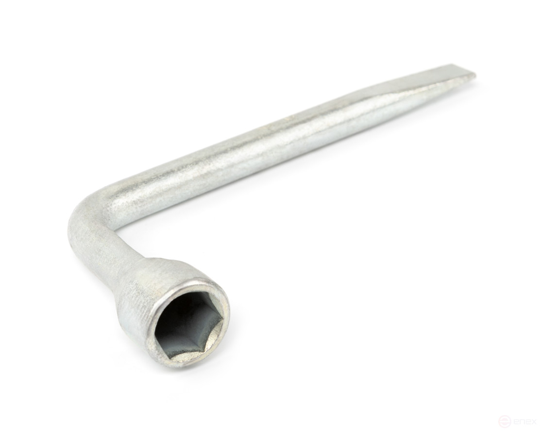 Ключ торцовый изогнутый 19 оцинкованный SITOMO BELARUS, L-194мм