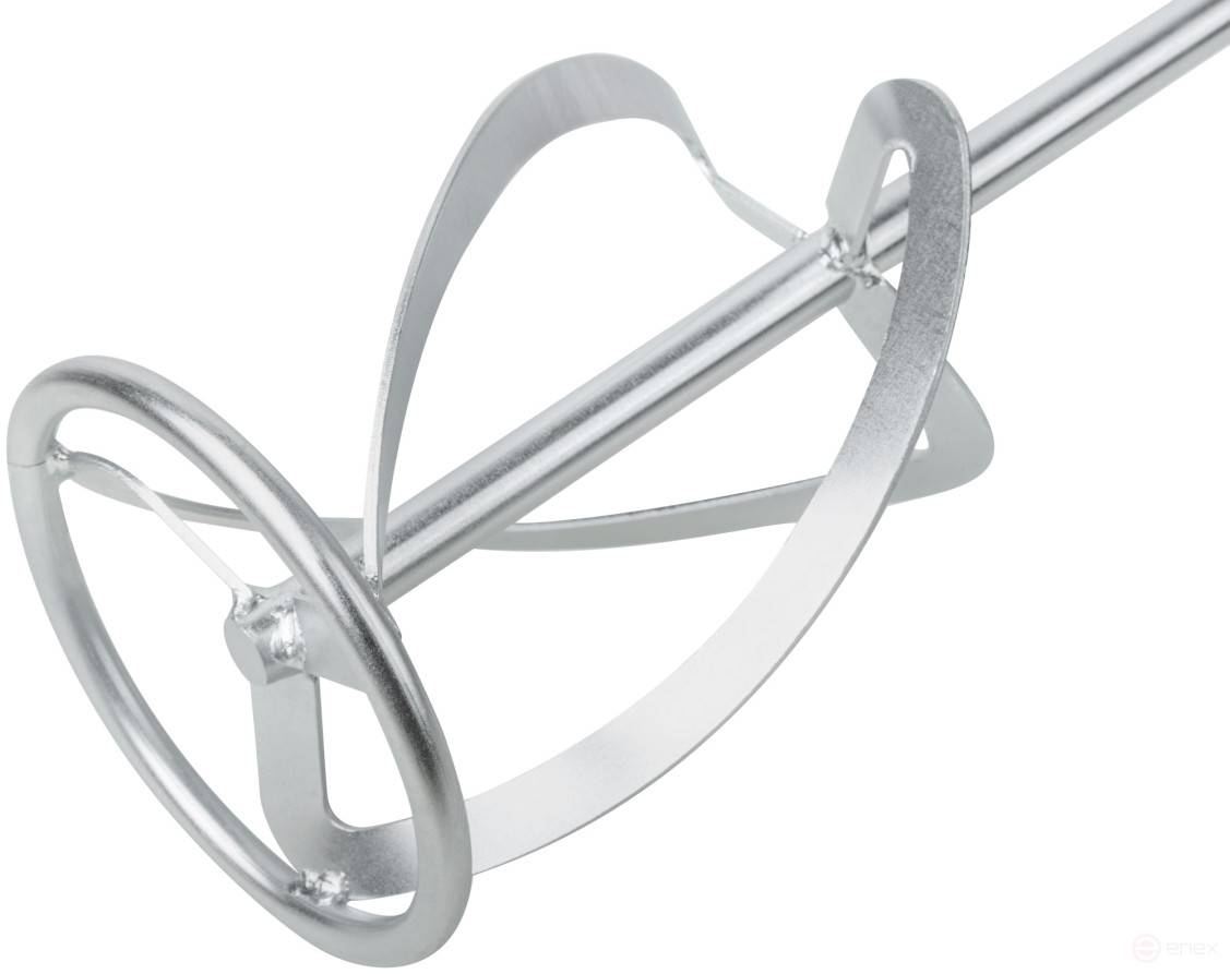 Миксер для легких строительных смесей усиленный Профи, хвостовик М14, 120х590 мм