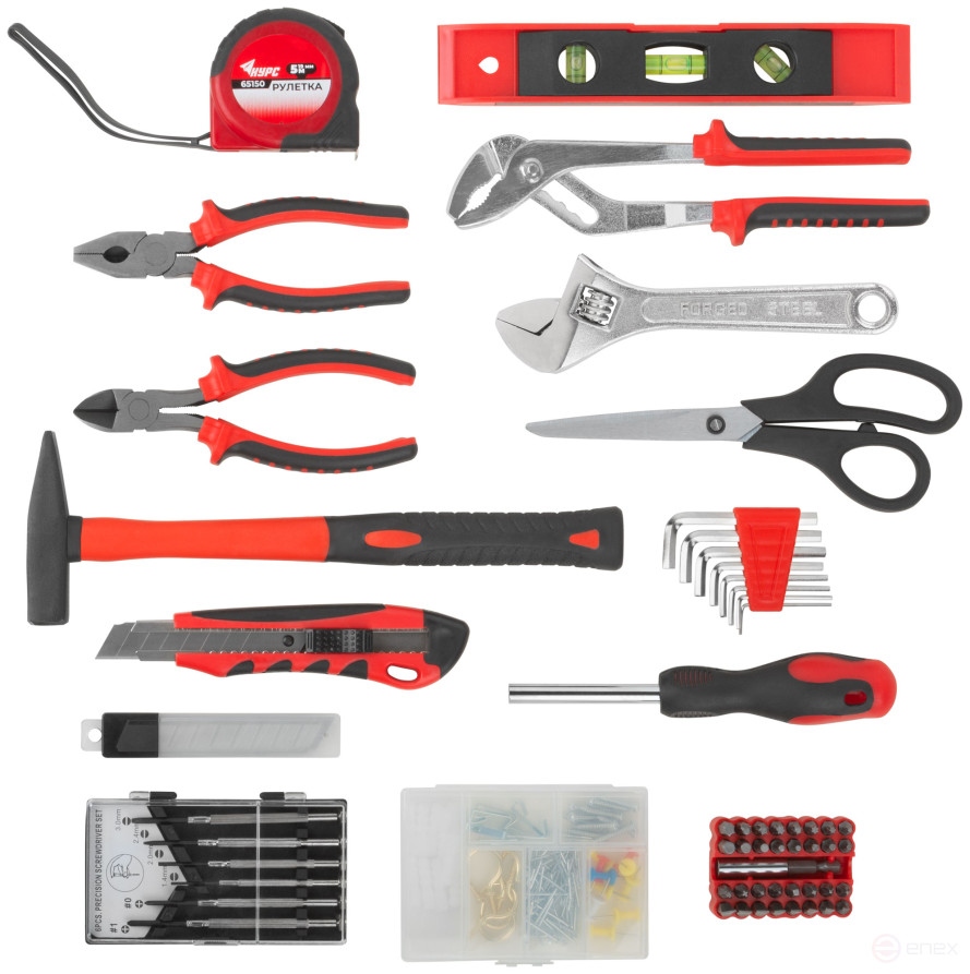 Tool set 167 pcs., bag