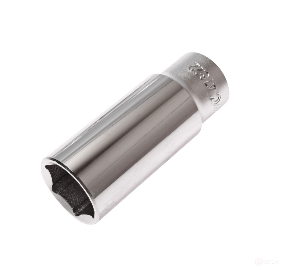 Головка торцевая 1/2" 22мм глубокая L=76мм JTC