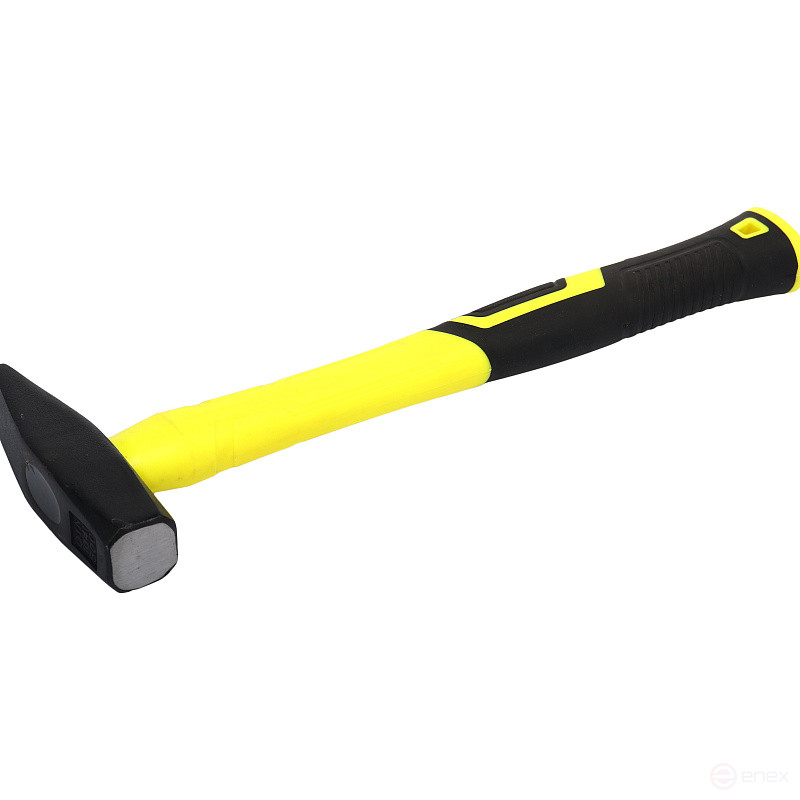 Молоток ER-20500: 500 гр., с фибергласовой рукояткой ЭВРИКА /1/24 NEW