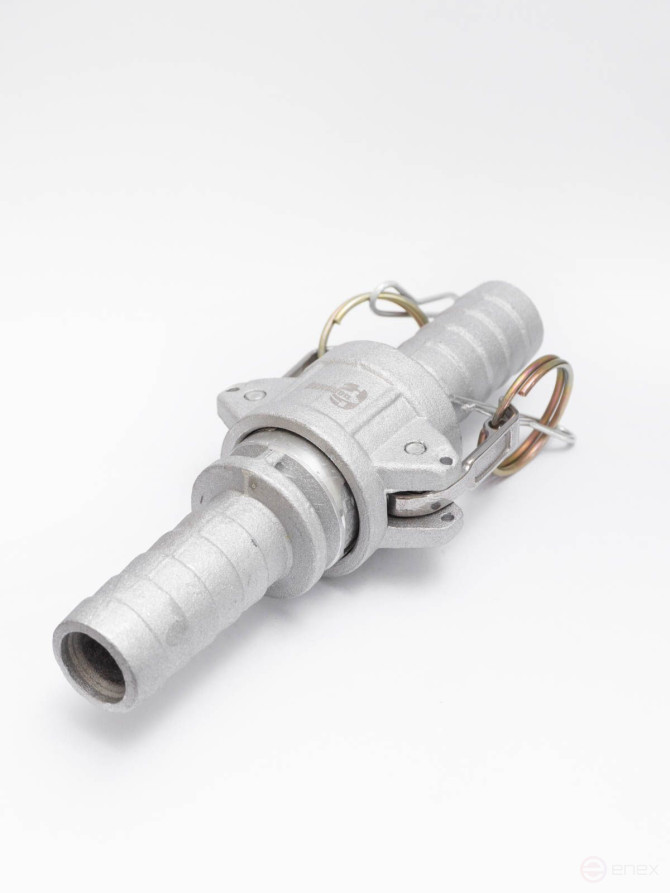 Camlock type E-100 1" (25 mm), aluminum - 1 piece