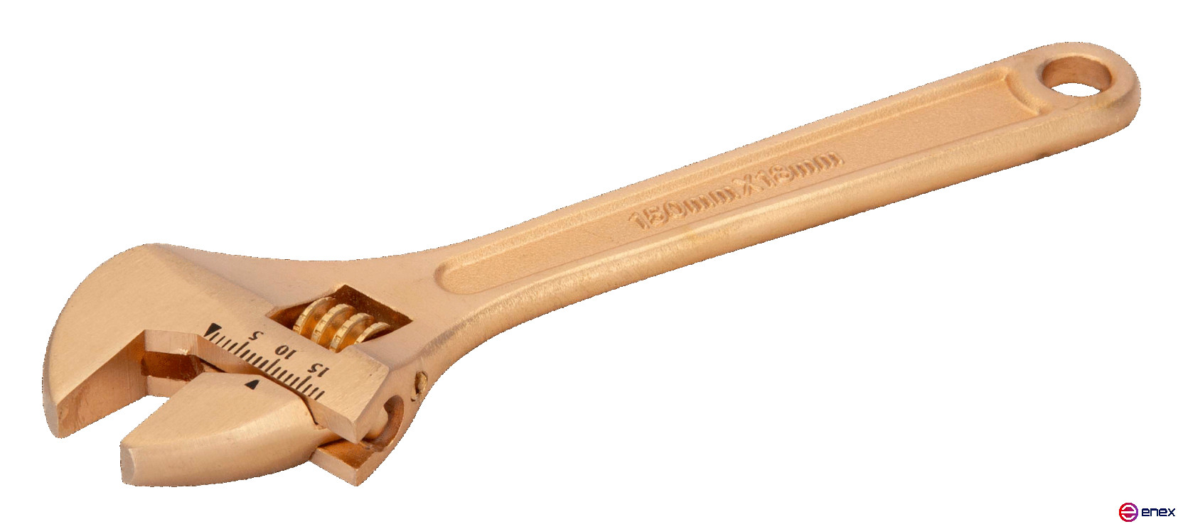 IB Adjustable wrench (copper/beryllium), length 250(10")/grip 30 mm