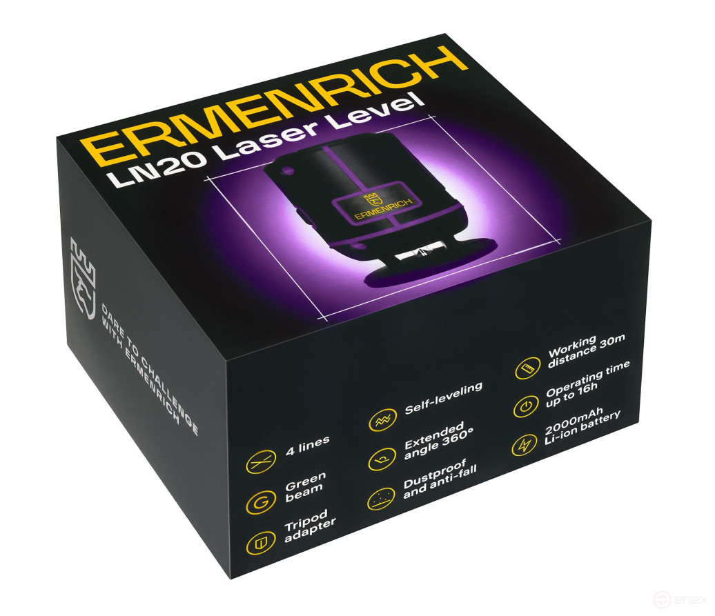 Лазерный уровень Ermenrich PLUS LN20