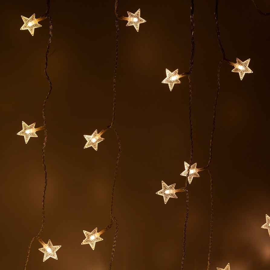 LED Christmas Garland ERA ENIZ-64W Sprockets 1.2*1.3m Warm White 64LED IP20