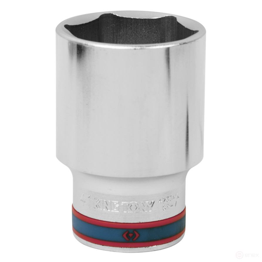 Головка торцевая глубокая шестигранная 1/2", 41 мм KING TONY 423541M